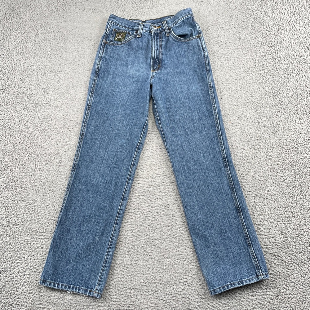 Cinch Jeans Mens 27x30 Blue Straight Western Workwear Denim MB90530002 Cotton